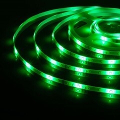 Лента светодиодная SMD 2835 RGB свет 12 В 4,8 Вт/м 5 м IP65 Elektrostandard (a050579) - фото 4