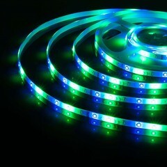 Лента светодиодная SMD 2835 RGB свет 12 В 4,8 Вт/м 5 м IP65 Elektrostandard (a050579) - фото 2