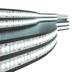 Лента светодиодная SMD 2835 Elektrostandard (a050176) 6500К белый свет 24 Вт 12 В IP20 5 м - фото 1