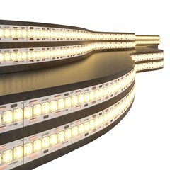 Лента светодиодная SMD 2835 3300К 12 В 24 Вт/м 5 м IP20 Elektrostandard (a050173) - фото 1