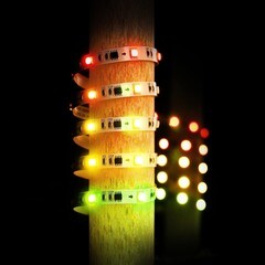 Лента светодиодная SMD 5050 Elektrostandard (a049846) RGB свет 7,2 Вт 12 В IP20 5 м - фото 3