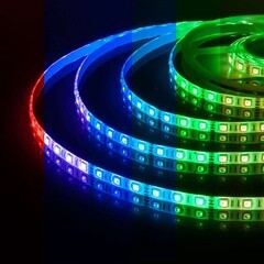 Лента светодиодная SMD 5050 RGB свет 12 В 14,4 Вт/м 5 м IP65 Elektrostandard (a034876) - фото 2