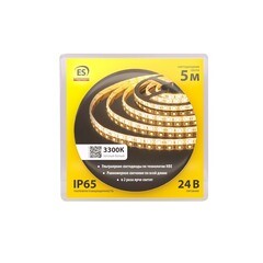 Лента светодиодная SMD 5050 3300К 24 В 14,4 Вт/м 5 м IP65 Elektrostandard (a052968) - фото 3