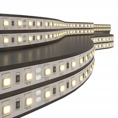 Изображение товара Лента светодиодная SMD 5050 Elektrostandard (a027839) 3300К белый свет 14,4 Вт 12 В IP20 5 м