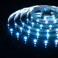 Лента светодиодная SMD 5050 Elektrostandard (a027833) RGB свет 7,2 Вт 12 В IP20 5 м - фото 5