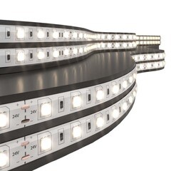 Изображение товара Лента светодиодная SMD 5050 3300К 24 В 14,4 Вт/м 5 м IP65 Elektrostandard (a052968)
