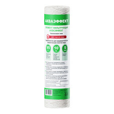 Картридж фильтра Аквафор Акваэффект для горячей воды нитяной 5 мкм 10SL