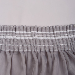 Тюль вуаль серый 300х270 см Mona Liza (МЛ131/50/Е300) - фото 4