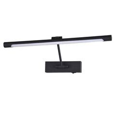 Изображение товара Подсветка для картин и зеркал светодиодная черная 9 Вт 4000К IP20 Arte Lamp Harrison (A1709AP-1BK)