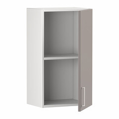 Кухонный модуль навесной 40х67,6х28,6 см Твэгги тауп 1 полка - фото 4