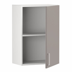 Кухонный модуль навесной 50х67,6х28,6 см Твэгги тауп 1 полка - фото 2