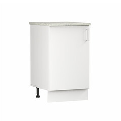 Изображение товара Кухонный модуль напольный 50х84х53,6 см Твэгги белый 1 полка