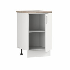 Кухонный модуль напольный 50х84х53,6 см Твэгги белый 1 полка - фото 4