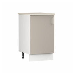 Кухонный модуль напольный 50х84х53,6 см Твэгги тауп 1 полка - фото 1