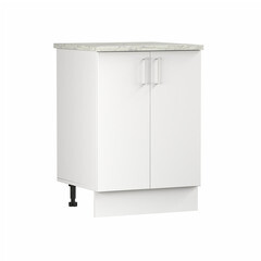 Изображение товара Кухонный модуль напольный 60х84х53,6 см Твэгги белый 1 полка