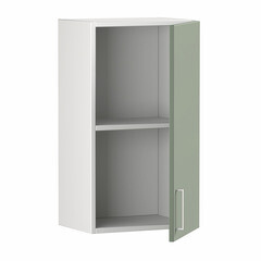 Кухонный модуль навесной 40х67,6х28,6 см Твэгги зеленый 1 полка - фото 4