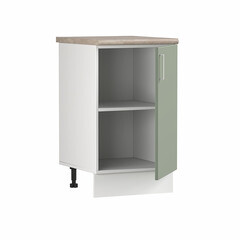 Кухонный модуль напольный 50х84х53,6 см Твэгги зеленый 1 полка - фото 3