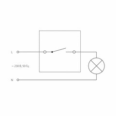 Выключатель Werkel одноклавишный встраиваемый айвори матовый (a059277) - фото 3