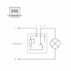 Диммер Werkel встраиваемый черный матовый поворотно-нажимной (a051620) - фото 2