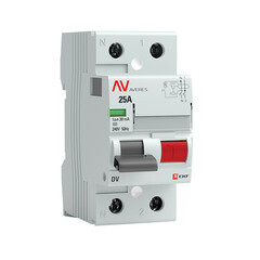 УЗО EKF Averes DV 25А 1P+N тип AC 30 мА 10 кА (rccb-2-25-30-ac-av) - фото 3