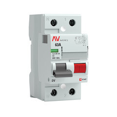 УЗО EKF Averes DV 63А 1P+N тип AC 30 мА 10 кА (rccb-2-63-30-ac-av) - фото 3
