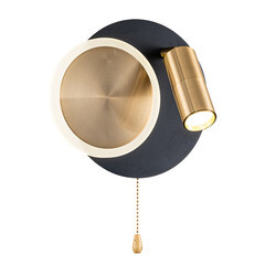 Изображение товара Бра Arte Lamp Syrma светодиодное 24 Вт 230 В черное 4000К IP20 (A2213AP-2BK)