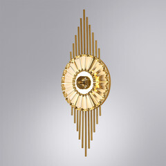 Бра Arte Lamp Almaaz светодиодное 12 Вт 230 В медь 4000К IP20 (A2564AP-1PB) - фото 2