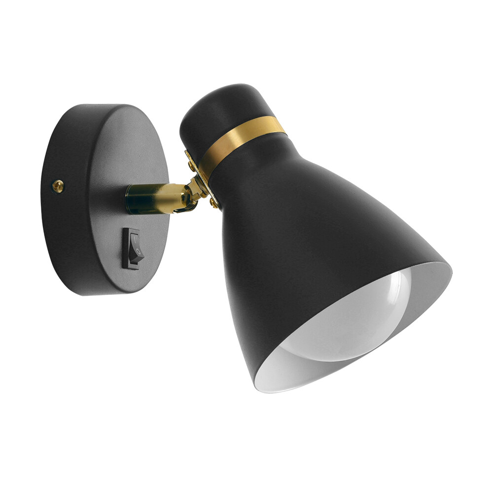 Изображение товара Настенное светильник бра Arte Lamp Fafnir E27 40 Вт черный IP20 для гостиной