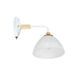 Изображение товара Бра Arte Lamp Matthew E27 40 Вт 230 В белое IP20 (A5032AP-1BR)