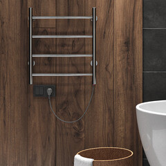 Полотенцесушитель электрический Indigo Arc 500х400 мм 50 Вт хром - фото 2