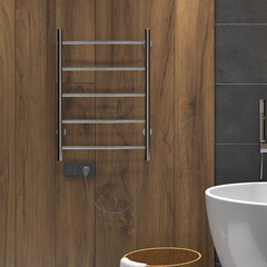 Полотенцесушитель электрический Indigo Arc 600х400 мм 60 Вт хром - фото 4