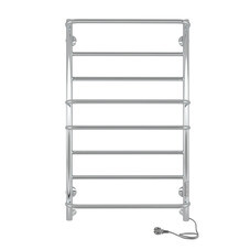 Полотенцесушитель электрический Indigo Europe Lux 800х532 мм 85 Вт с терморегулятором хром