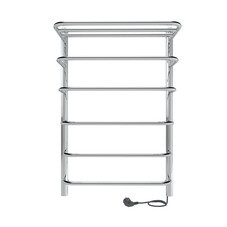 Полотенцесушитель электрический Indigo Hit 800х525 мм 90 Вт хром