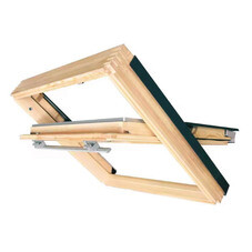 Окно мансардное Fakro AHRD деревянное 1140х1400 мм одностворчатое