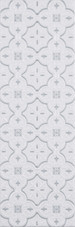 Плитка Monopole Isabel декор blanco mate матовая 300х100х8 мм