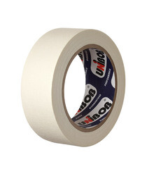 Лента малярная Unibob белая 50 мм 50 м (81646/28139) - фото 3