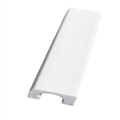 Плинтус экополимер Decomaster 50х15х2000 мм белый (A038) - фото 4