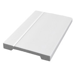 Плинтус экополимер Decomaster 110х16х2000 мм белый (A017) - фото 3