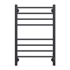 Полотенцесушитель электрический Terminus Аврора П8 800х500 мм 168 Вт с терморегулятором черный - фото 1