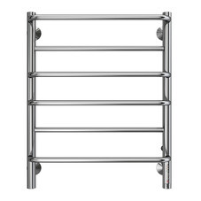 Полотенцесушитель электрический Terminus Евромикс П6 650х400 мм 126 Вт с терморегулятором хром