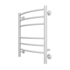 Полотенцесушитель электрический Terminus Классик П6 600х450 мм 119 Вт с терморегулятором белый - фото 2