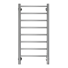 Полотенцесушитель электрический Terminus Аврора П8 850х432 мм 154 Вт с терморегулятором хром - фото 1