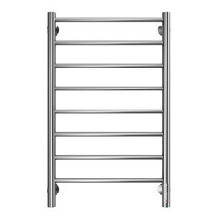 Полотенцесушитель электрический Terminus Аврора П8 850х432 мм 154 Вт с терморегулятором хром - фото 2