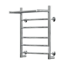 Полотенцесушитель электрический MyFrea MyMadrid с полкой 600х500 мм 99 Вт с терморегулятором хром - фото 1