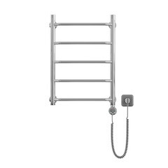 Полотенцесушитель электрический MyFrea MyParis 600х400 мм 300 Вт с терморегулятором хром - фото 2