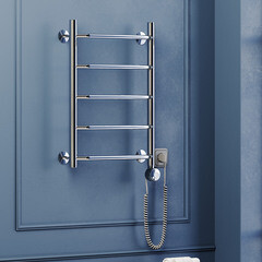 Полотенцесушитель электрический MyFrea MyParis 600х400 мм 300 Вт с терморегулятором хром - фото 4