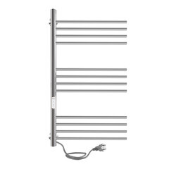 Полотенцесушитель электрический Indigo Family 700х400 мм 60 Вт с терморегулятором хром - фото 8