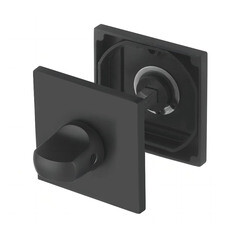 Фиксатор Lavelly тонкая квадратная розетка черный (990336) - фото 3