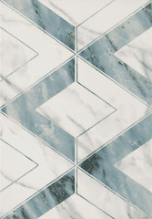 Плитка облицовочная Axima Виченца геометрия 400x280x8 мм (11 шт.=1,232 кв.м) - фото 1