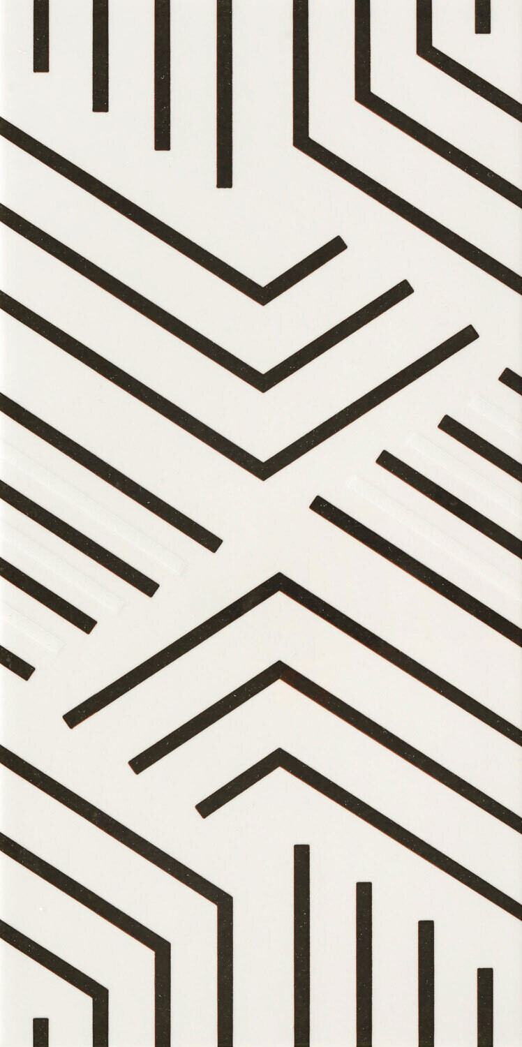 Изображение товара Плитка облицовочная Lavelly Skandi Lines белая 400х200 мм 15 шт 1,2 м2